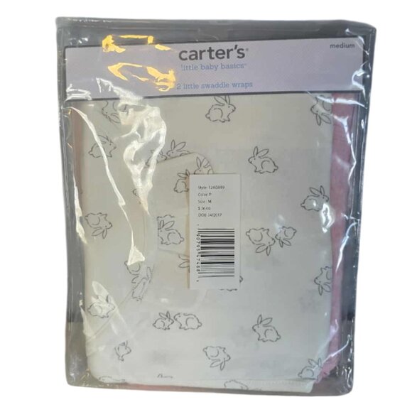NWT Carter's Swaddle Wraps - Set of two - Picture 1 of 5